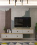 Hanah Home Zuzu Double - Roble Zafiro y Blanco